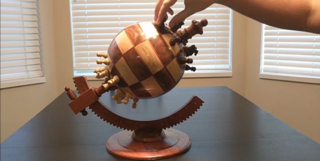 New Globe Chess Board Takes the Game to Another Level