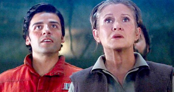 Oscar Isaac Recalls Getting Repeatedly Slapped by Carrie Fisher on “The Last Jedi” Set