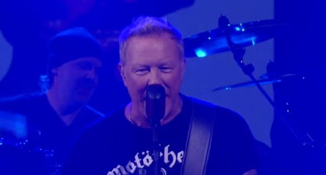 Metallica Performs a Tough &#8220;Now That We&#8217;re Dead&#8221; on The Late Show