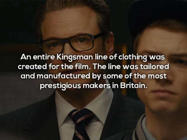 20 Interesting Facts about the &#8220;Kingsman&#8221;