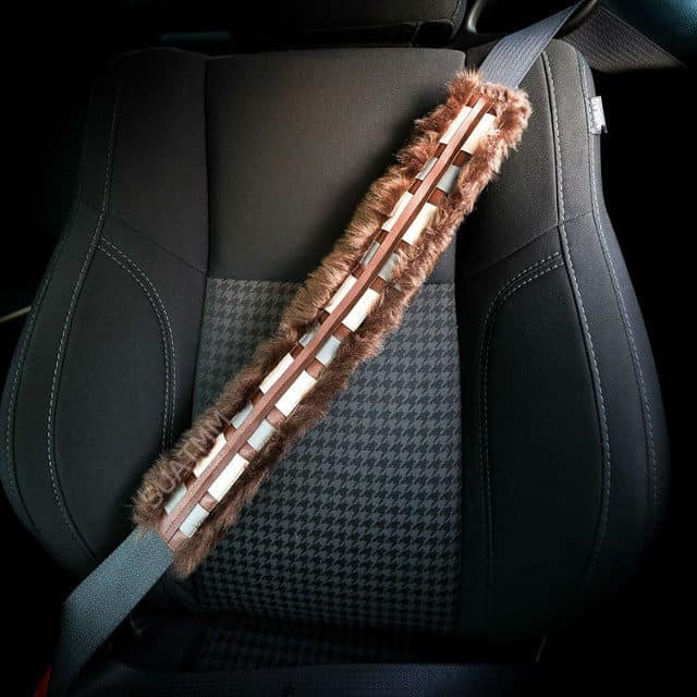 This &#8220;Chewbelta&#8221; Chewbacca Bandolier Seat Belt Cover is Awesome