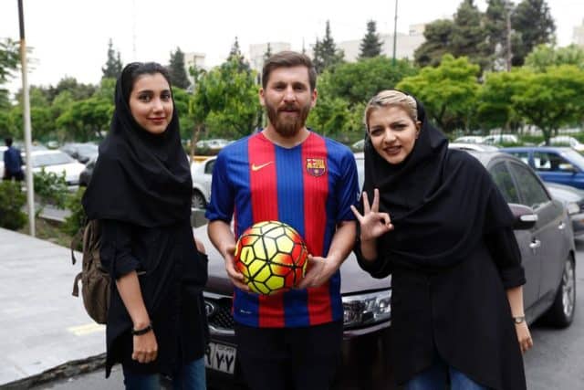 Iranian Student Gets Busted By Cops Because He Looks Identical To Lionel Messi