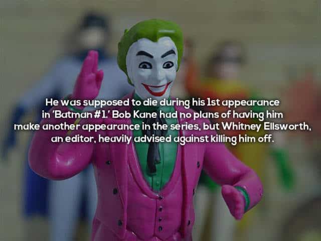 15 Interesting Facts You May Not Have Known about The Joker