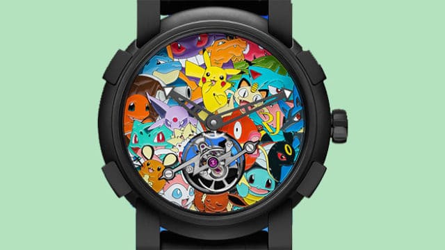 The One of a Kind and Extremely Expensive Designer Pokemon Watch