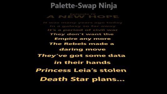 palette swap ninja star wars