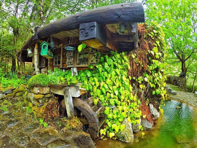 Guy Builds Himself an Unbelievable Hobbit House in the Woods