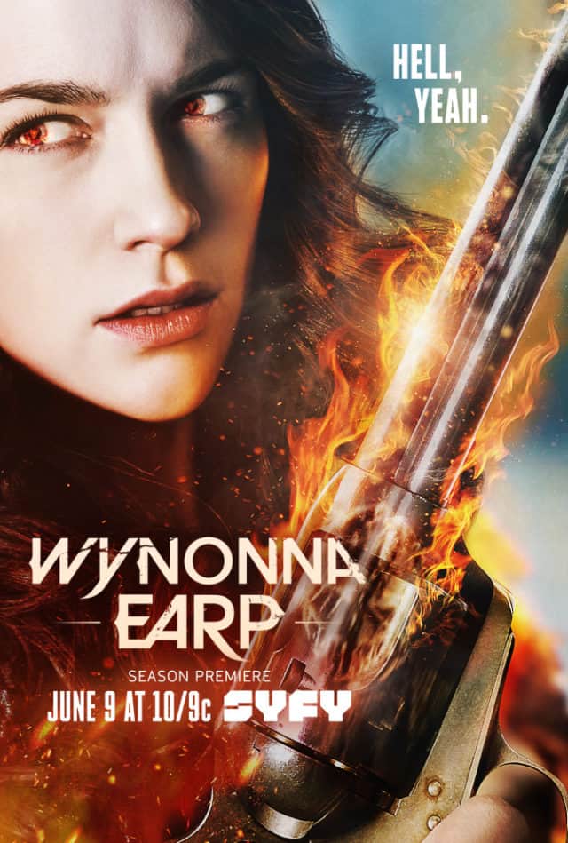 Wynonna Earp Season 2 poster 1. Wynonna Earp returns.