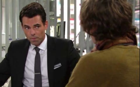 Young and the Restless: Reed Catches His Father with Phyllis