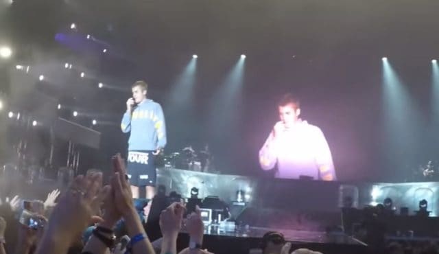 Justin Bieber Gets Water Bottle Tossed at Him after Declining to Sing &#8220;Despacito&#8221;