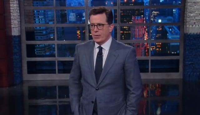 Stephen Colbert Commends Trump, Bipartisan Response to Virginia Shooting