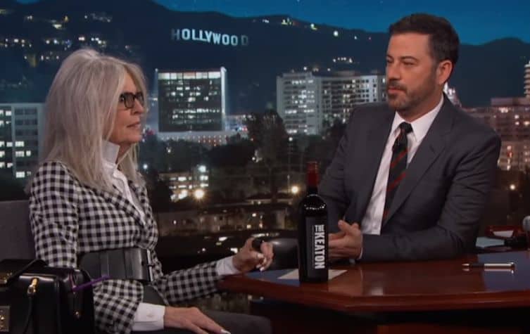 Diane Keaton Says She Has No Friends on Jimmy Kimmel Live