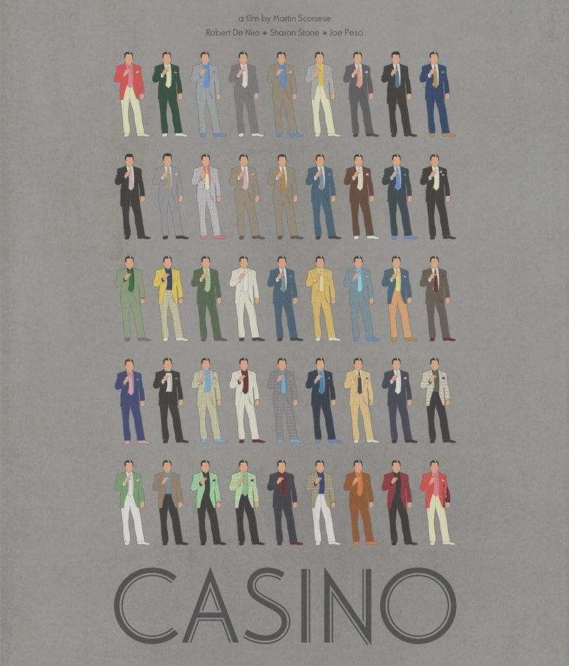 All Robert De Niro's suits in Casino