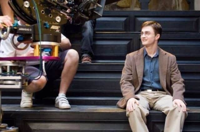 45 Awesome Behind the Scenes Photos of Harry Potter