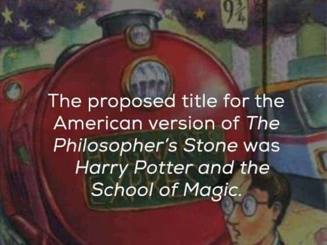 20 Magical Facts about the Harry Potter Books and Films