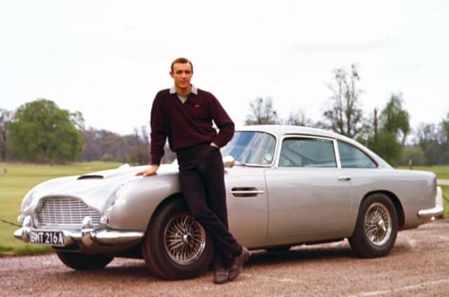 The Top Five Aston Martin Models Featured in Movies