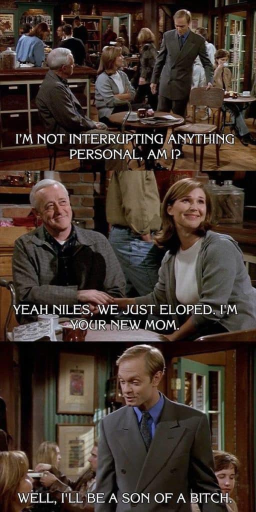 Over 20 Nostalgic Quotes from TV Series “Frasier”