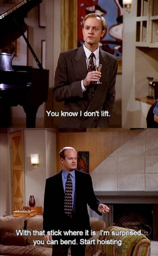 Over 20 Nostalgic Quotes from TV Series “Frasier”