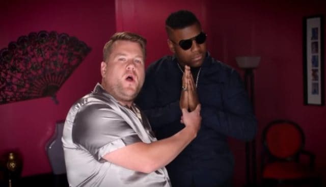 Jeffrey Tambor and James Corden &#8220;The Boy Is Mine&#8221; Spoof w/ John Boyega