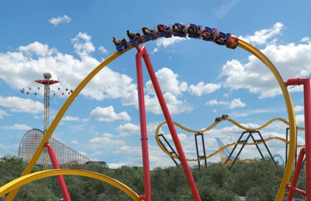 Details on the New Six Flags Wonder Woman Roller Coaster