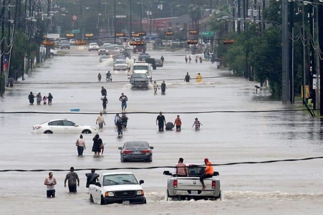 The Damage Estimates for Hurricanes Irma and Harvey