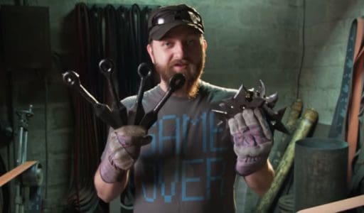 Man at Arms Forge Naruto's Kunai and Shuriken in Real Life