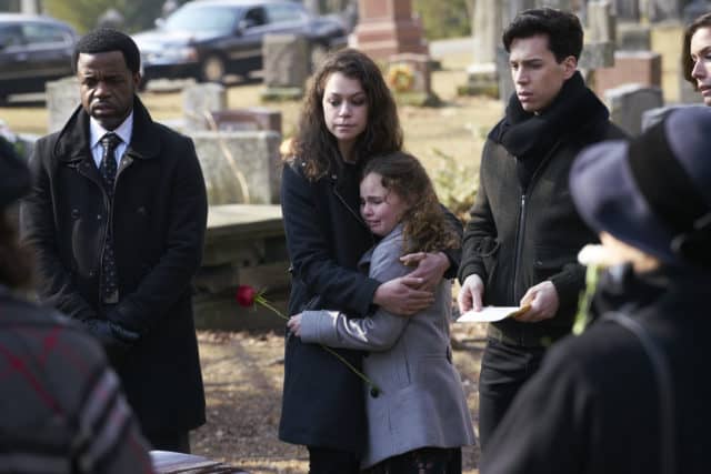 Orphan Black 5x09 Mrs S funeral