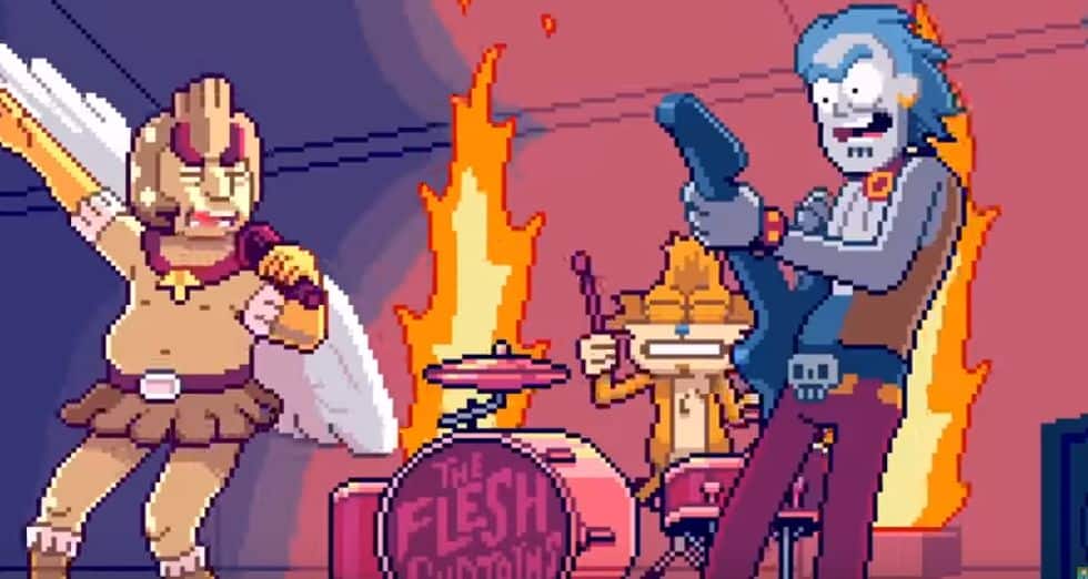 Just an Amazing Rick and Morty Pixel Art Trailer