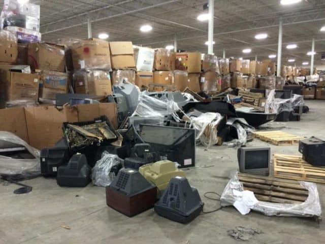 This is Where TVs Go to Die:  The Television Graveyard