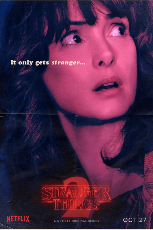 12 Cool New Stranger Things Season 2 Character Posters