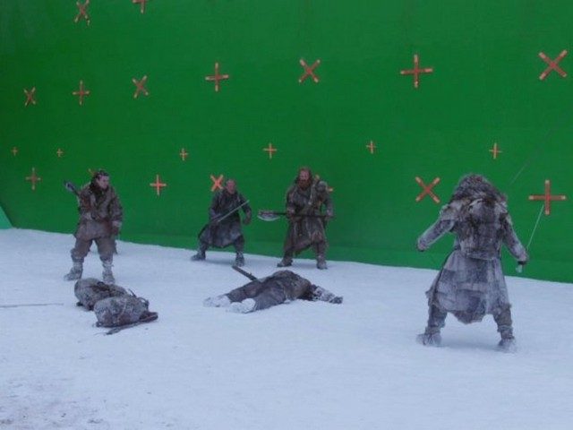 What the Wight Battle on ‘Game of Thrones&#8217; Looked like Before CGI