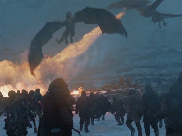 What the Wight Battle on ‘Game of Thrones&#8217; Looked like Before CGI