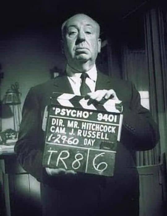 Amazing Behind the Scenes Shots from Alfred Hitchcock Sets