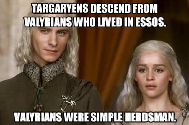 Collection of Interesting History Facts about Game of Thrones