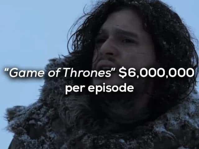 TV Shows That Cost a Ton of Money to Make Per Episode