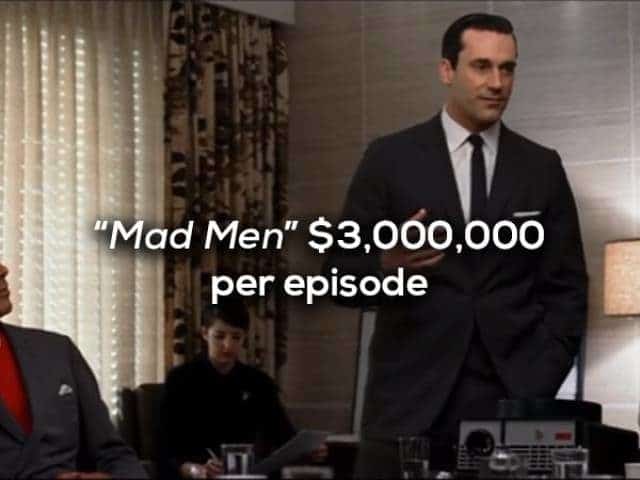 TV Shows That Cost a Ton of Money to Make Per Episode