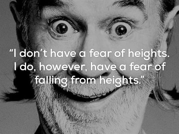 Words of Wisdom From The Late George Carlin