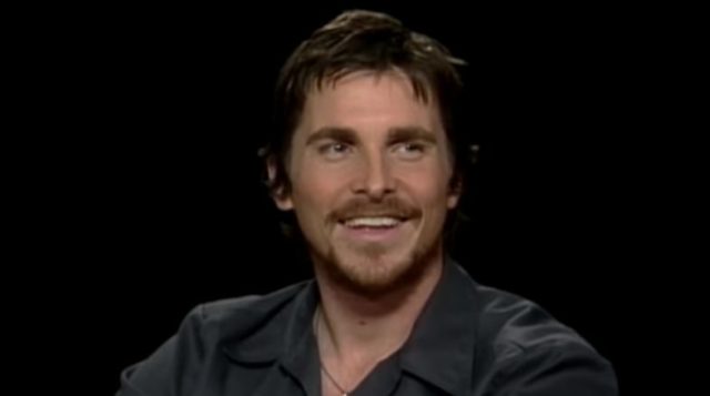 Christian Bale Goes 100% American Accent in Batman Interview with Charlie Rose in 2005