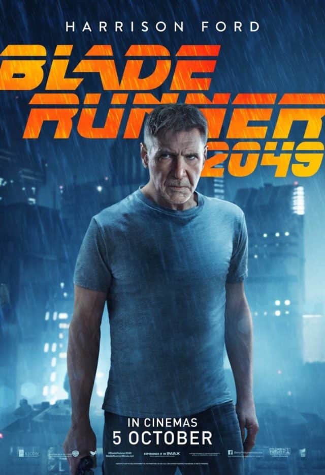 New Character Posters for Blade Runner 2049