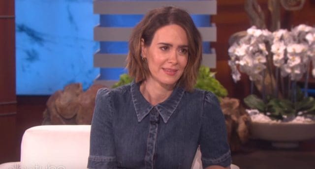 Ellen DeGeneres Uses a Clown to Scare Sarah Paulson