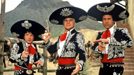 A Three Amigos Remake with Chris Hemsworth?  Interesting