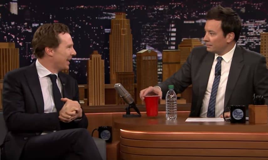 Benedict Cumberbatch’s Water Bottle Magic Trick is Legitimately Impressive