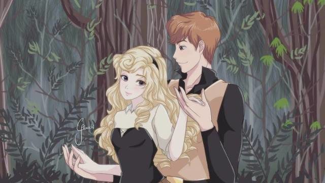 Anime Versions Of Disney Princesses That are Too Cute