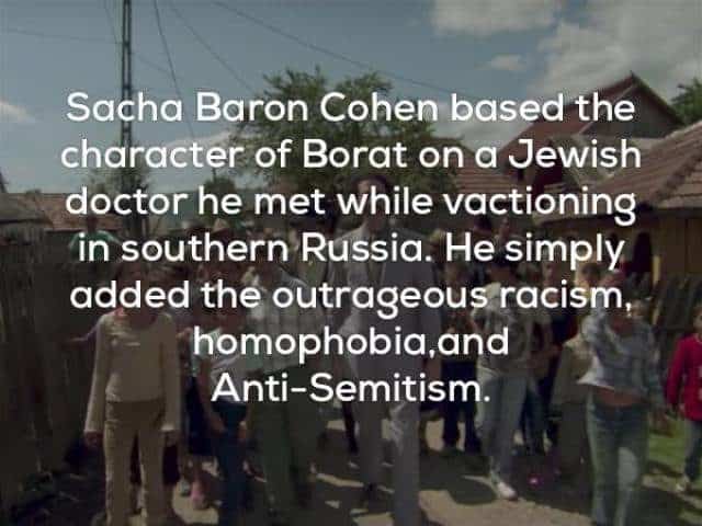 20 Funny Facts About Sacha Baron Cohen And His Creations