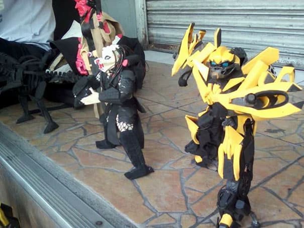 Filipino Man Makes Action Figures Out Of Old Flip Flops and They&#8217;re Impressive