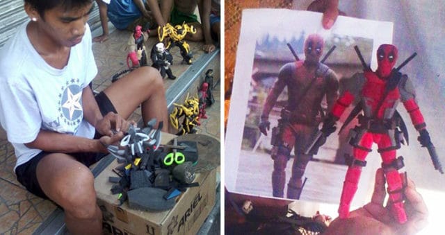 Filipino Man Makes Action Figures Out Of Old Flip Flops and They&#8217;re Impressive