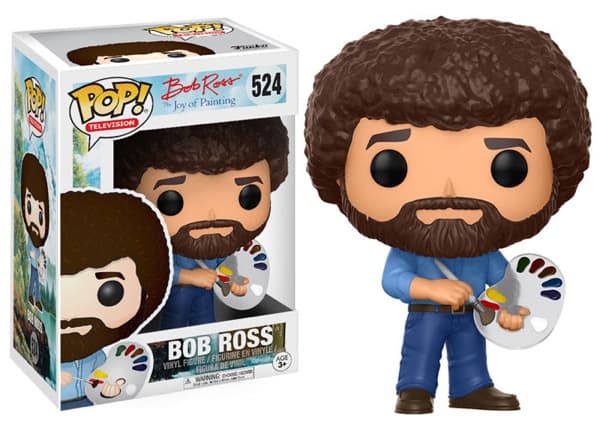 Bob Ross Gets a Happy Little Funko Pop Figure