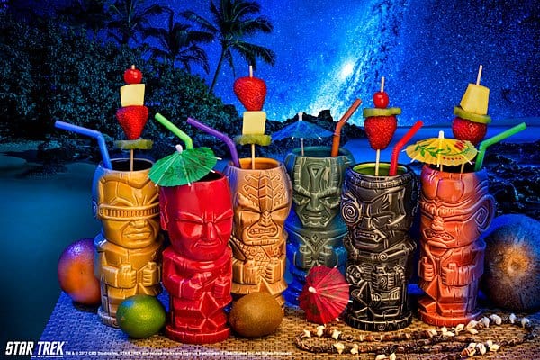 Star Trek: The Next Generation Tiki Mugs