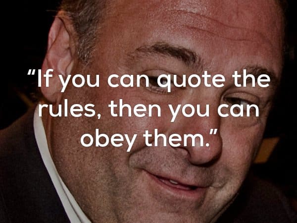 A Collection of Great Quotes from Tony Soprano