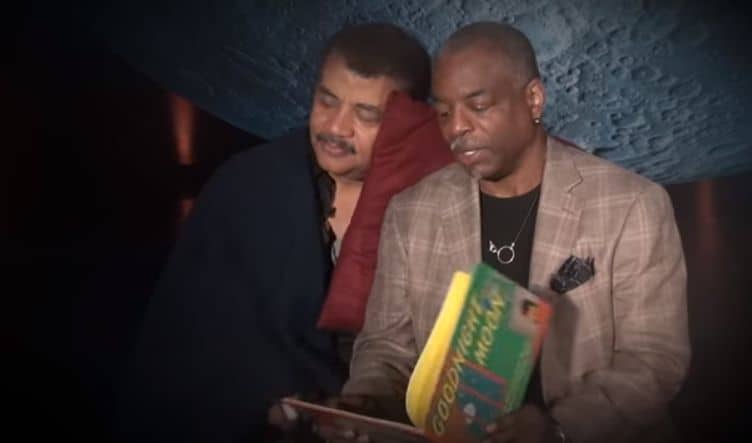 Watch LeVar Burton Read Goodnight Moon to Neil De Grasse Tyson