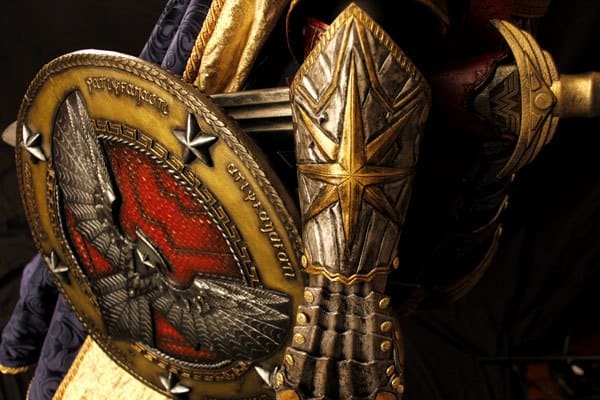 Nicely Detailed Medieval Wonder Woman Battle Armor